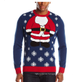 PK1875HX Ugly Christmas Sweater Men's Santa Light Up